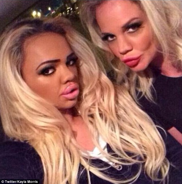 Georgina et Kalya veulent ressembler à Katie Price