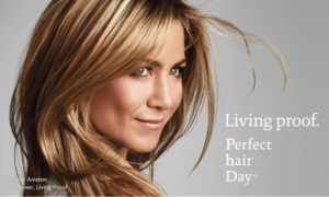 Jennifer Aniston, actionnaire de Living Proof