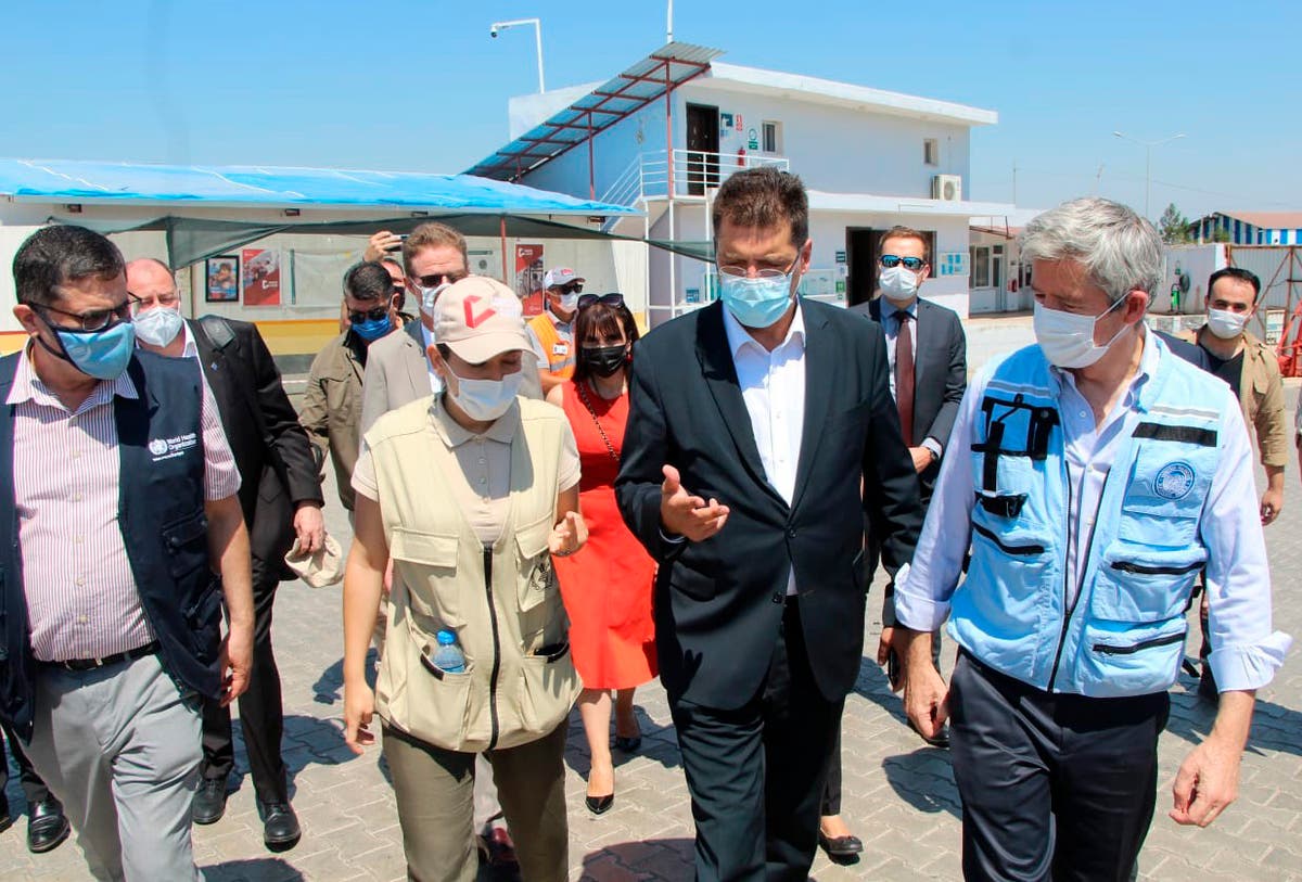 Un haut responsable de l'UE déclare que l'accès à l'aide aux Syriens doit rester ouvert Organisation mondiale de la santé Turquie Istanbul Ankara UNICEF