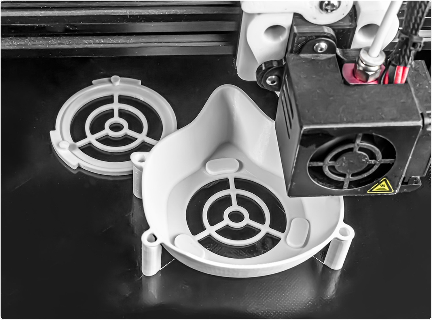 Review: 3D-Printing to Mitigate COVID-19 Pandemic. Image Credit: Olga Ilina / Shutterstock