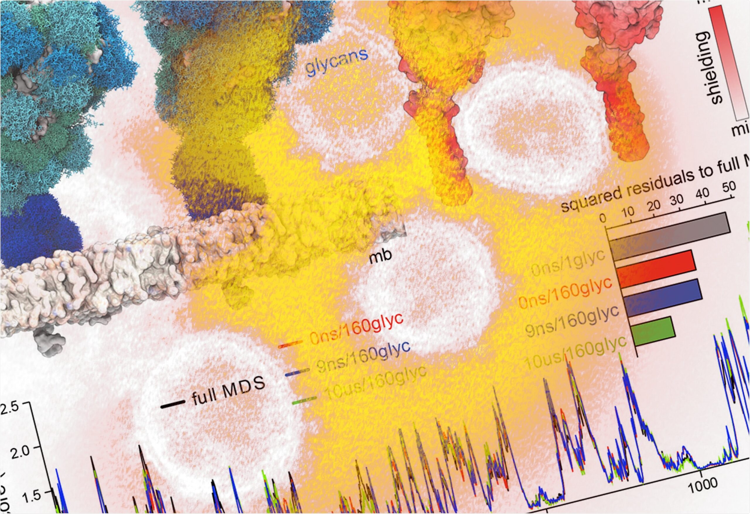 Study: GlycoSHIELD: a versatile pipeline to assess glycan impact on protein structures. Image Credit: NIAID