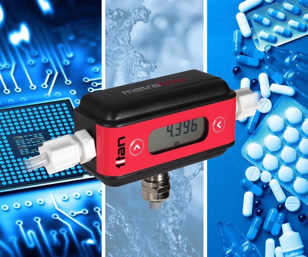 Débitmètre à ultrasons idéal pour les applications d'eau ultra-pure