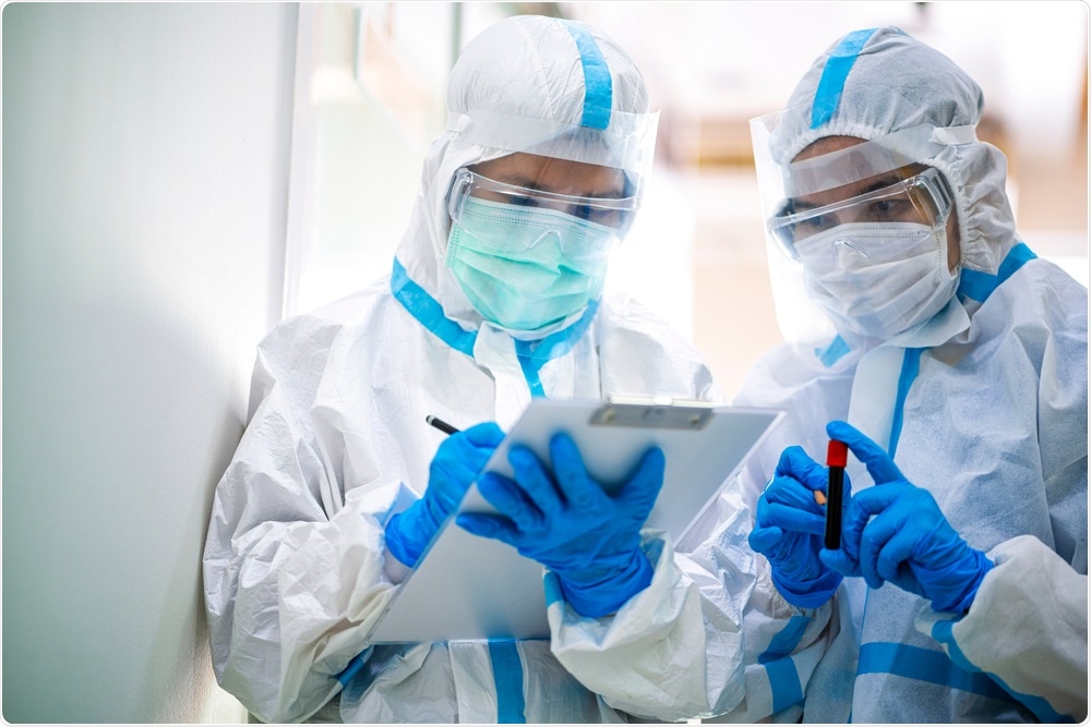 Doctors wearing PPE