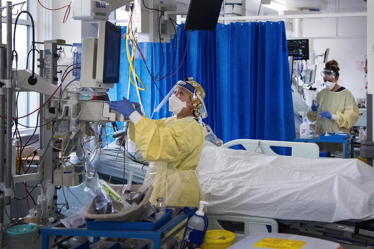 Les admissions à l'hôpital Covid augmentent dans toutes les régions d'Angleterre