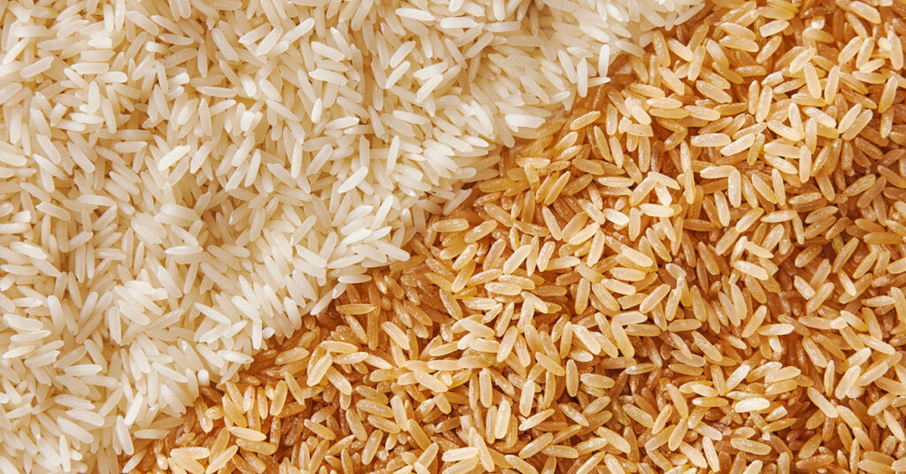 Riz blanc ou riz brun : en matière de risque de maladie cardiaque, les céréales sont-elles importantes ?
