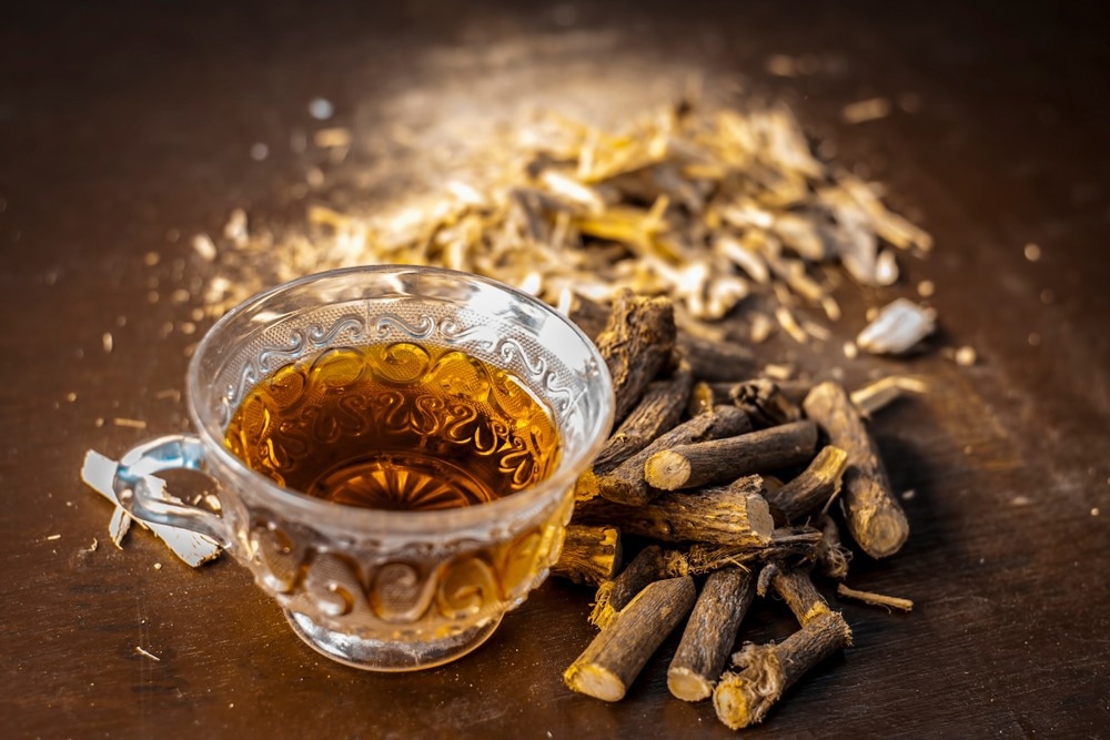 Study: Breast cancer prevention with liquiritigenin from licorice through the inhibition of aromatase and protein biosynthesis in high-risk women’s breast tissue. Image Credit: mirzamlk/Shutterstock.com