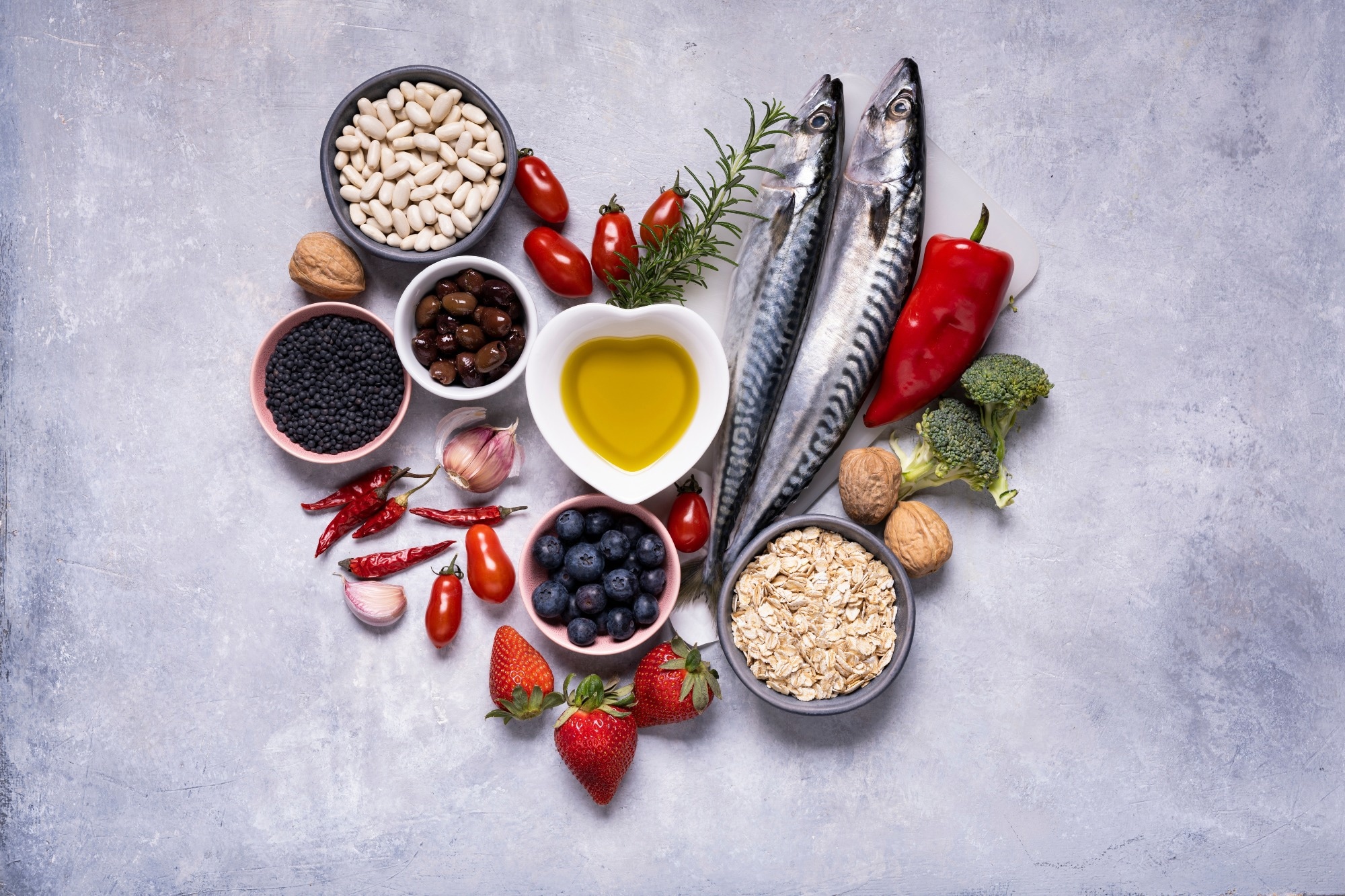 Study: Mediterranean-DASH Intervention for Neurodegenerative Delay Diet in Relations to Brain Structural Markers and Their Changes. Image Credit: luigigiordano/Shutterstock.com