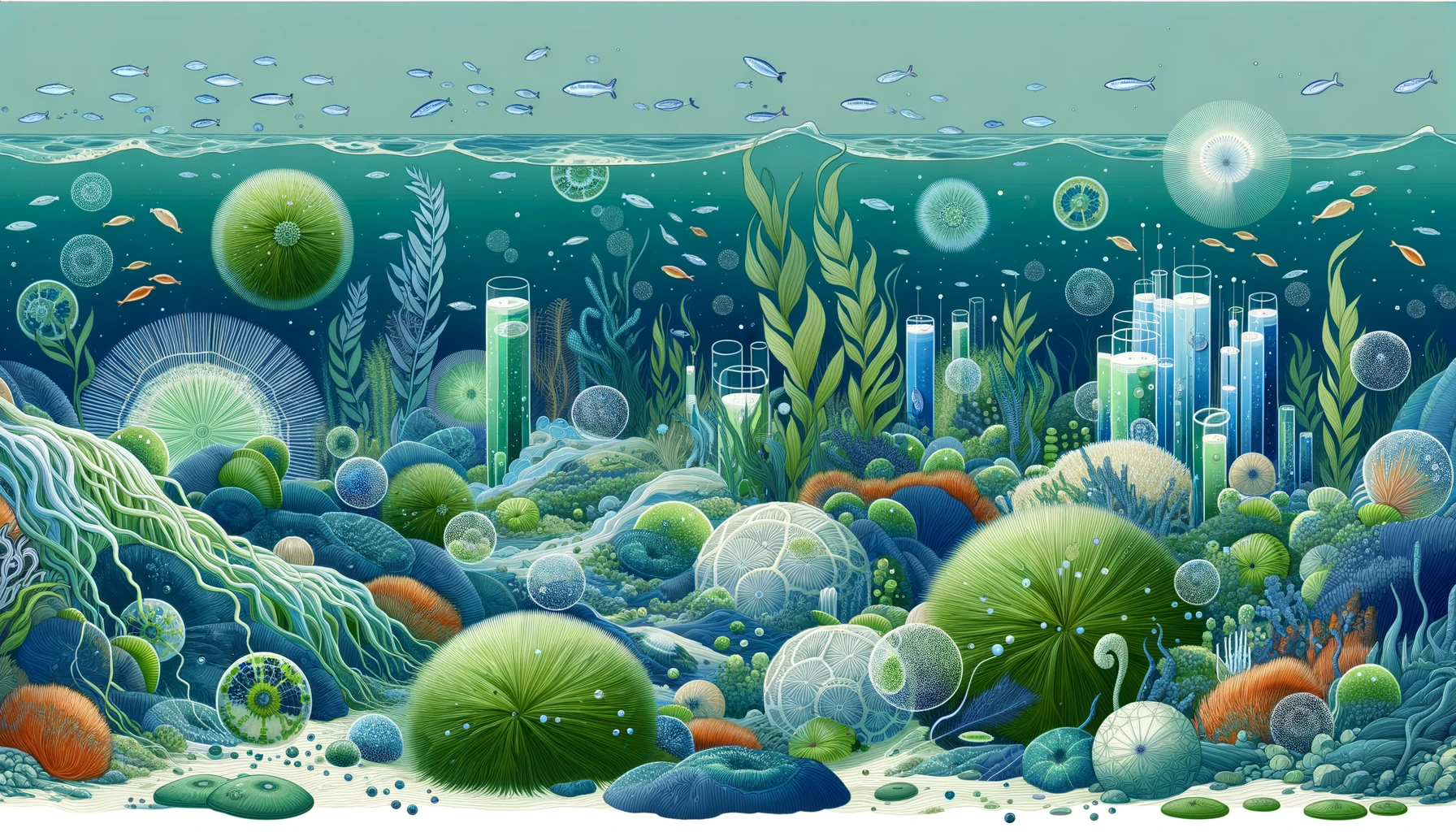 Study: Natural Products and Pharmacological Properties of Symbiotic Bacillota (Firmicutes) of Marine Macroalgae. Image Credit: Created with the assistance of DALL·E 3