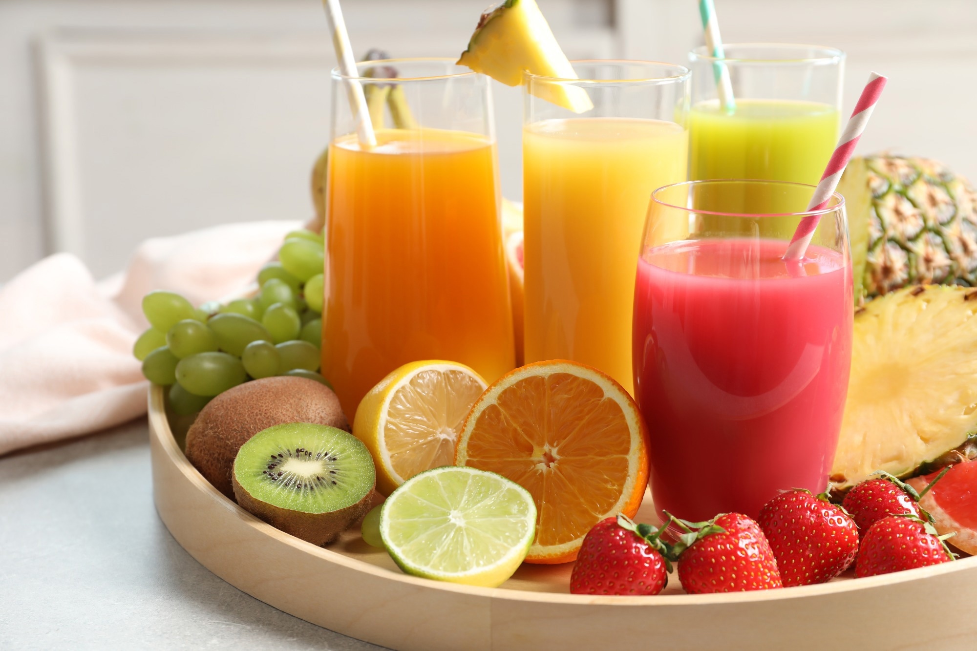Preuve que la consommation de jus de fruits à 100 % est associée à un gain d'IMC chez les enfants