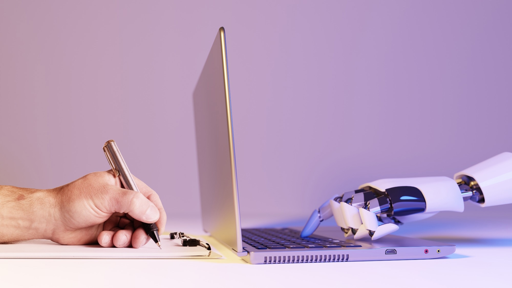 Study: Humans create more novelty than ChatGPT when asked to retell a story. Image Credit: Rob Hyrons / Shutterstock