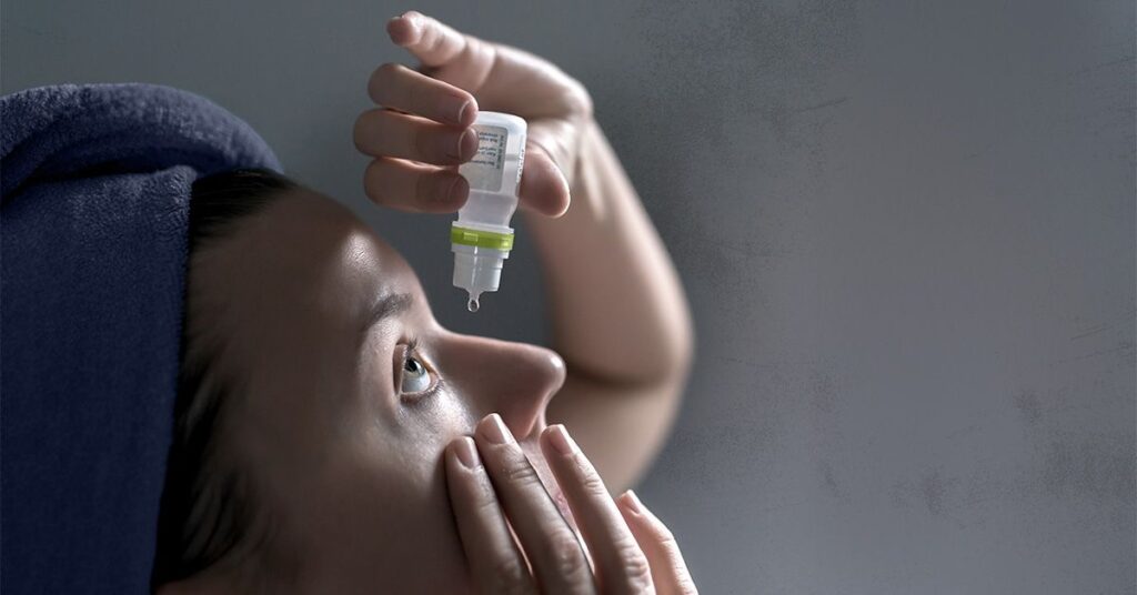 Comment la sécheresse oculaire affecte le microbiome de l'œil