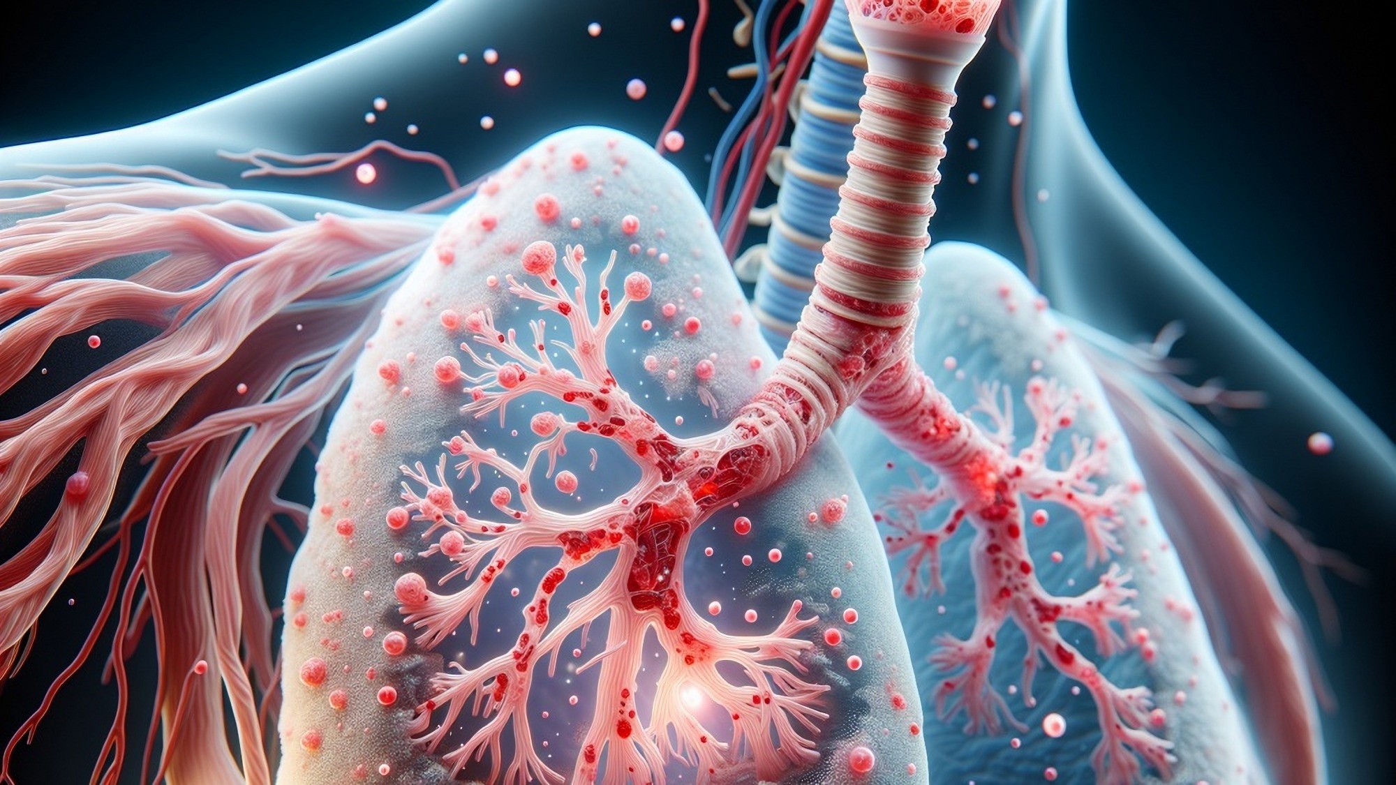 Cellules T CD8+ et Granzyme K : facteurs responsables de l'inflammation des voies respiratoires