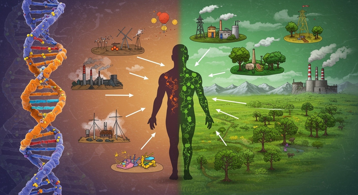 Le vieillissement n'est pas seulement dans vos gènes - votre environnement joue un rôle plus important, montre l'étude