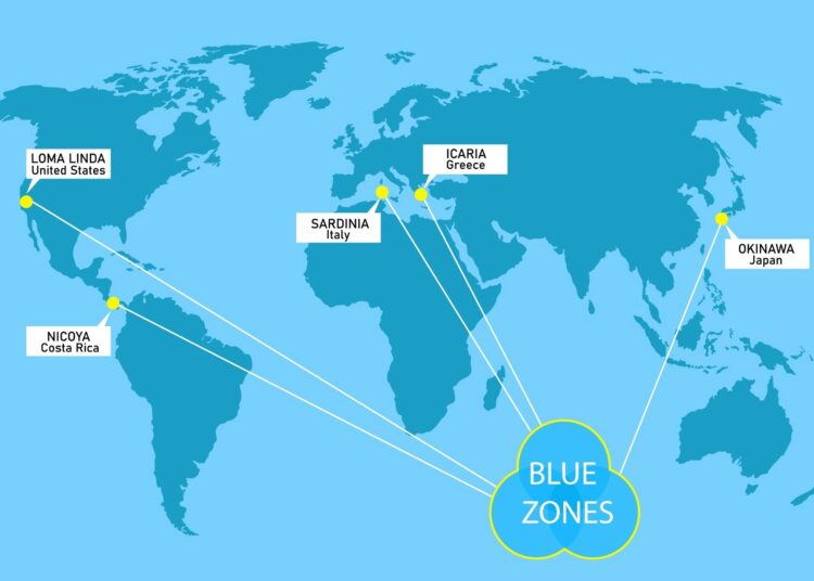 Review: Dietary polyphenols as geroprotective compounds: From Blue Zones to hallmarks of ageing. Image Credit Zaporizhzhia vector / Shutterstock