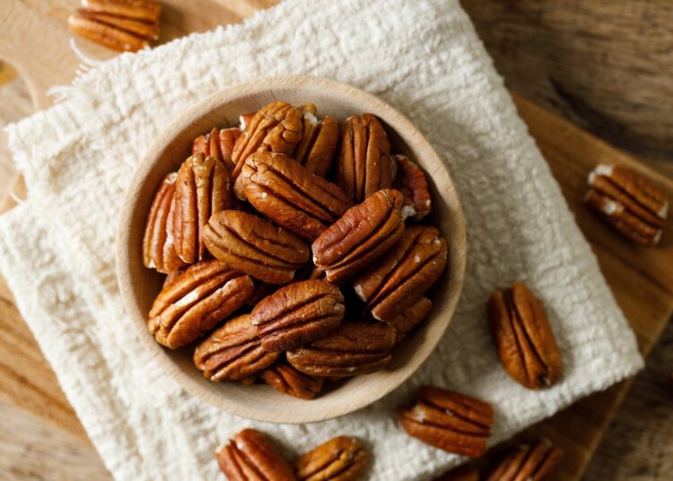 Study: Consuming pecans as a snack improves lipids/lipoproteins and diet quality compared with usual diet in adults at increased risk of cardiometabolic diseases: A randomized controlled trial. Image Credit: SherSor / Shutterstock.com