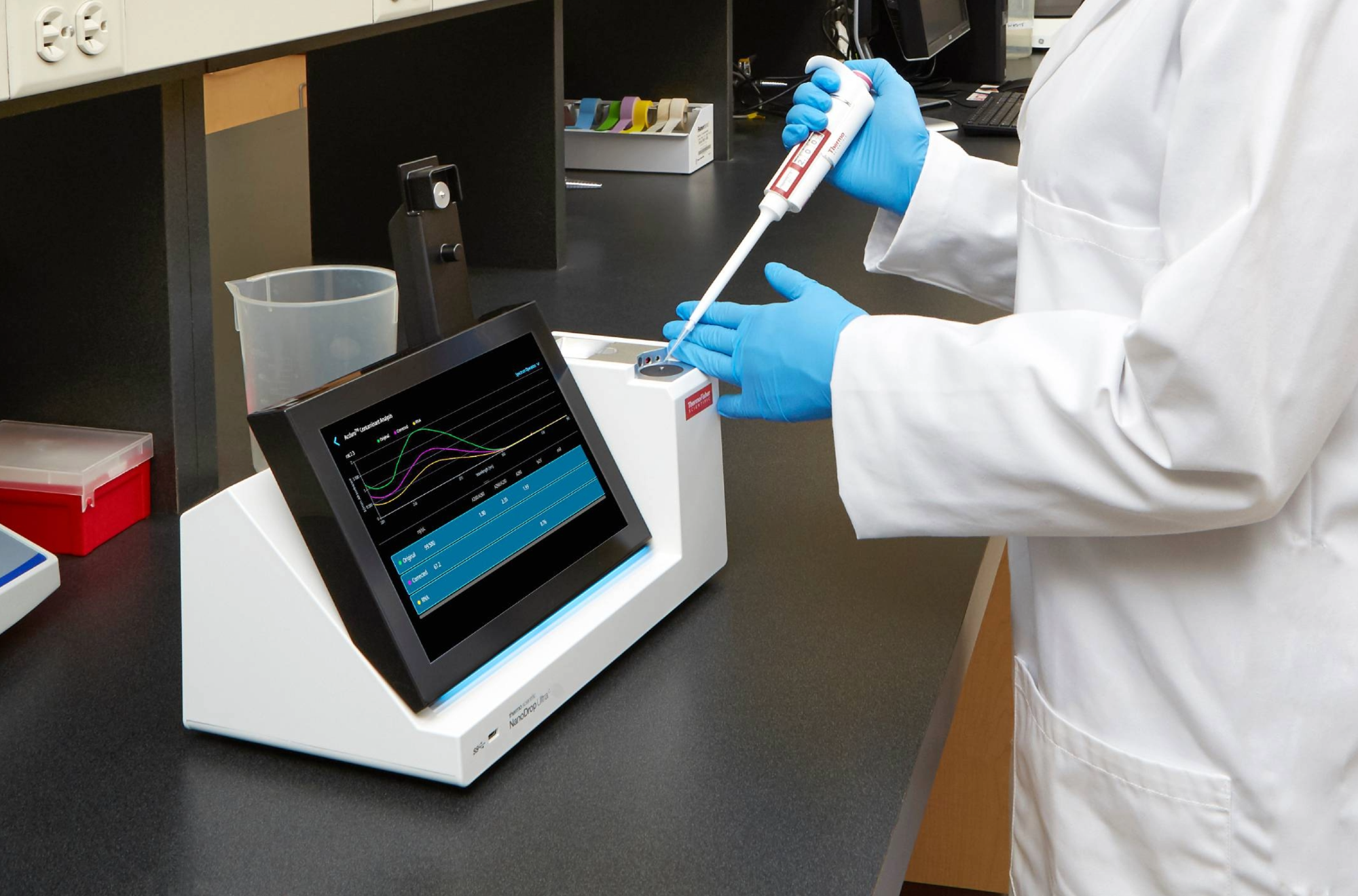 Spectrophotométrie en évolution des flux de travail biopharmatriques modernes