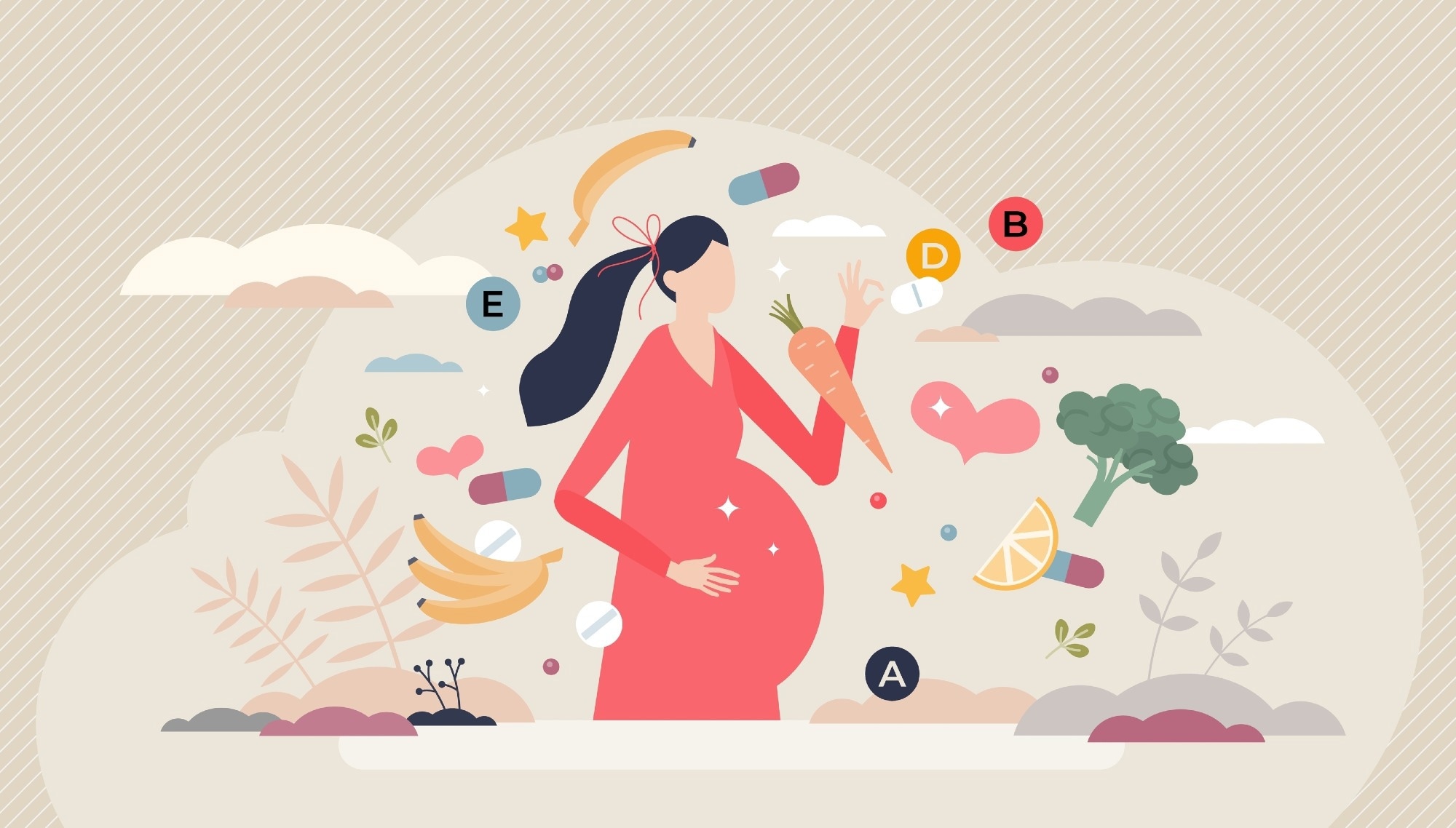 Une nouvelle étude trouve que les mamans britanniques manquent les nutriments clés