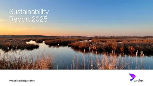 Danaher Corporation 2025 Rapport sur le développement durable