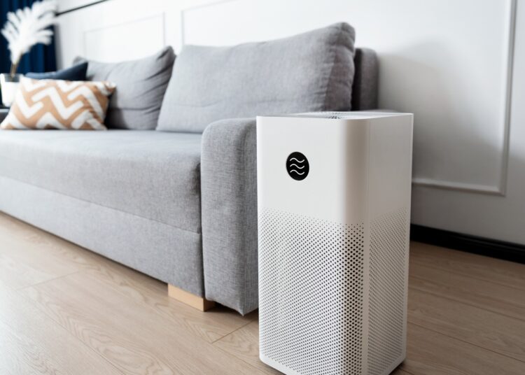 Air purifier, cleaner in living room