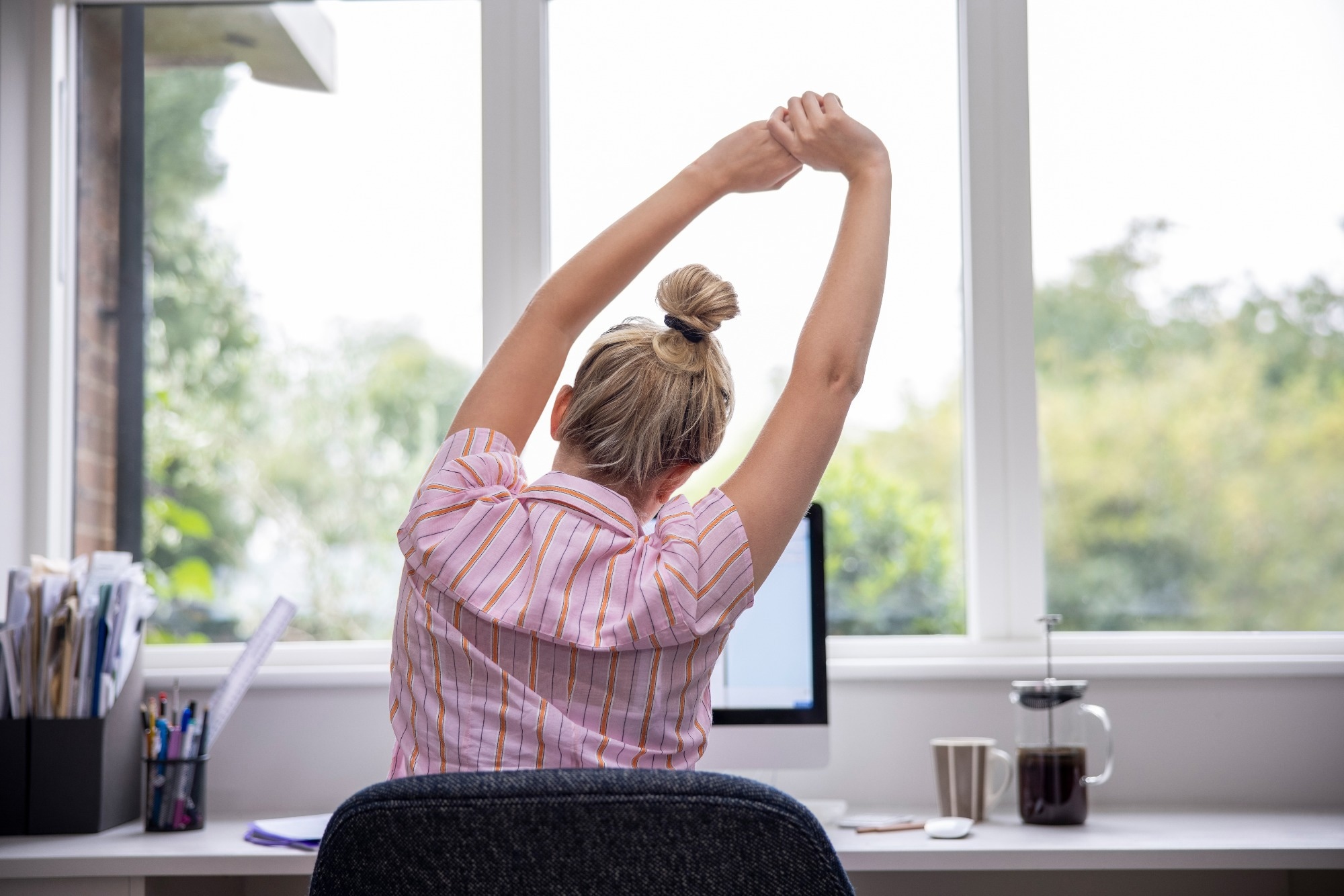 L'étude de fitness montre que l'exercice au travail peut réduire les risques de maladie chronique