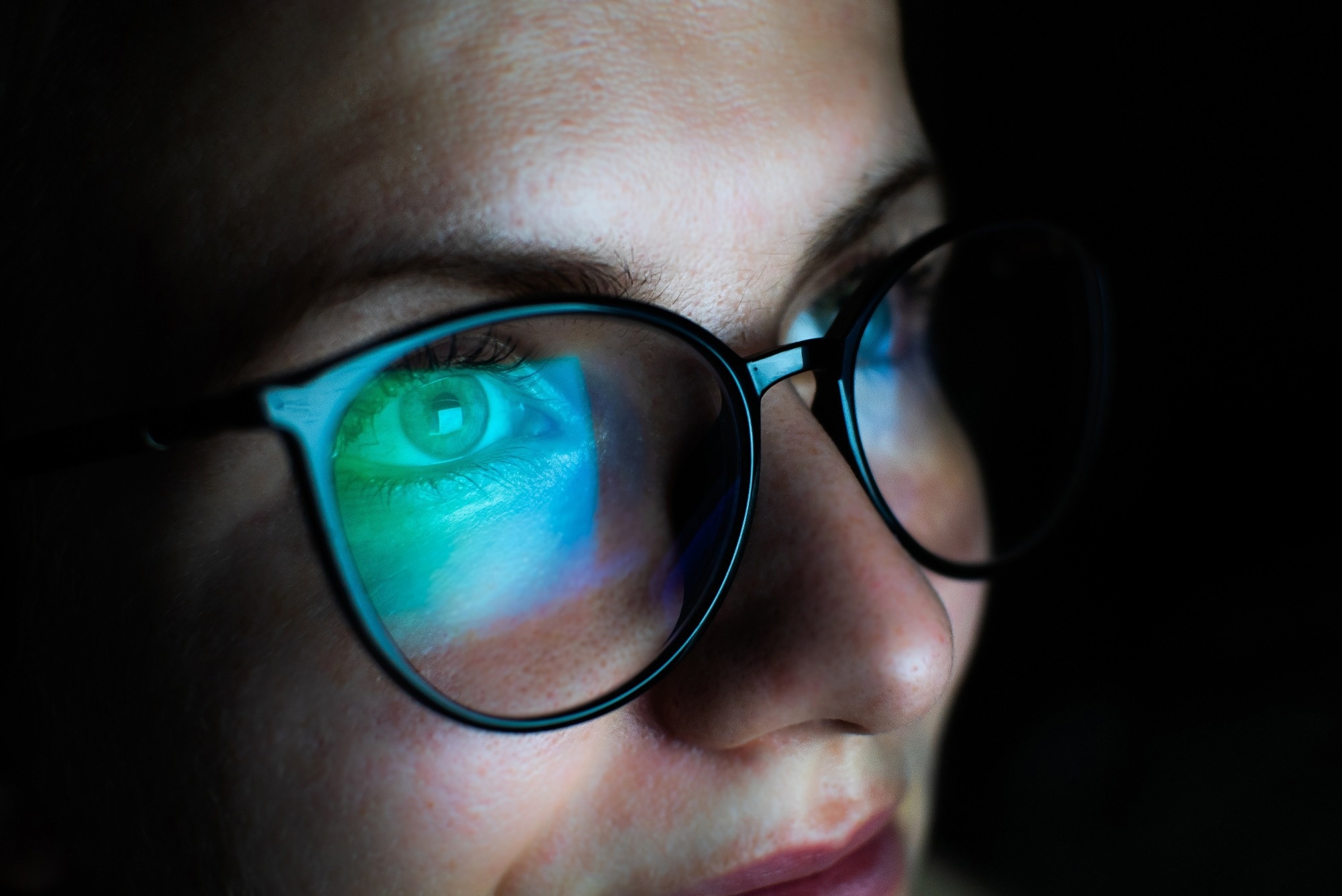 Close up of woman