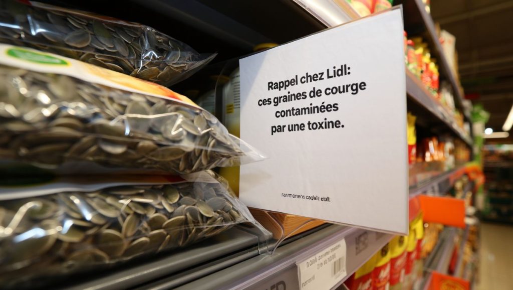 Rappel chez Lidl: ces graines de courge contaminées par une toxine
