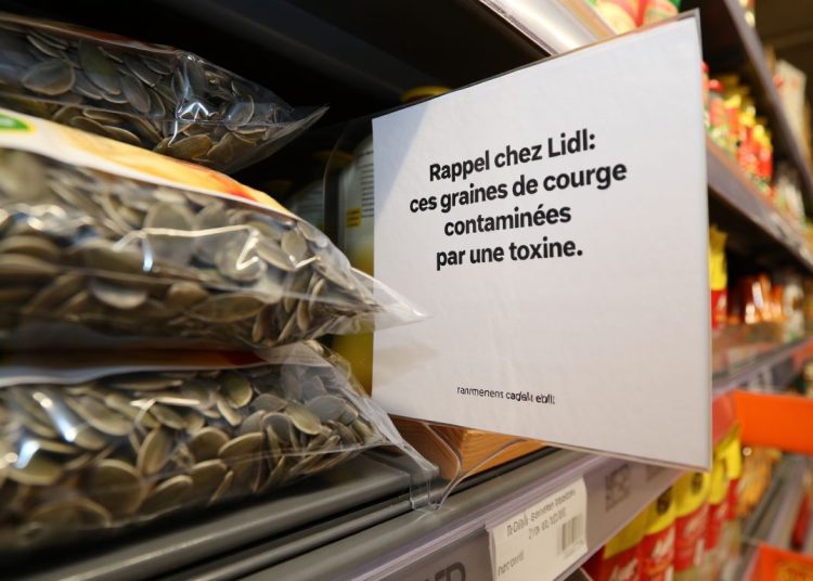 Rappel chez Lidl: ces graines de courge contaminées par une toxine